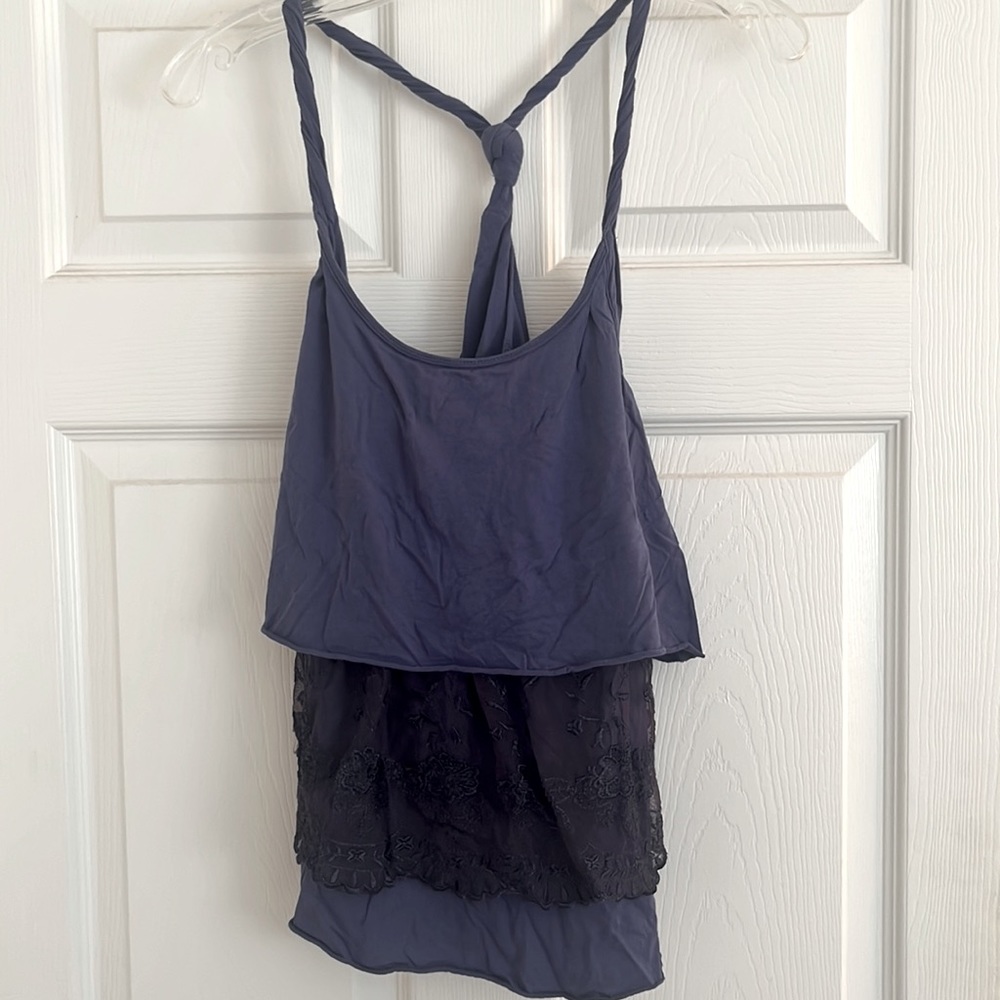 Free People Cute Lace Tank